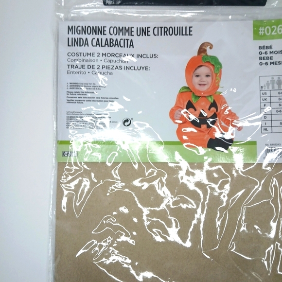 Cute As A Pumpkin 2 Piece Halloween Custom 0-6 months - Picture 9 of 9